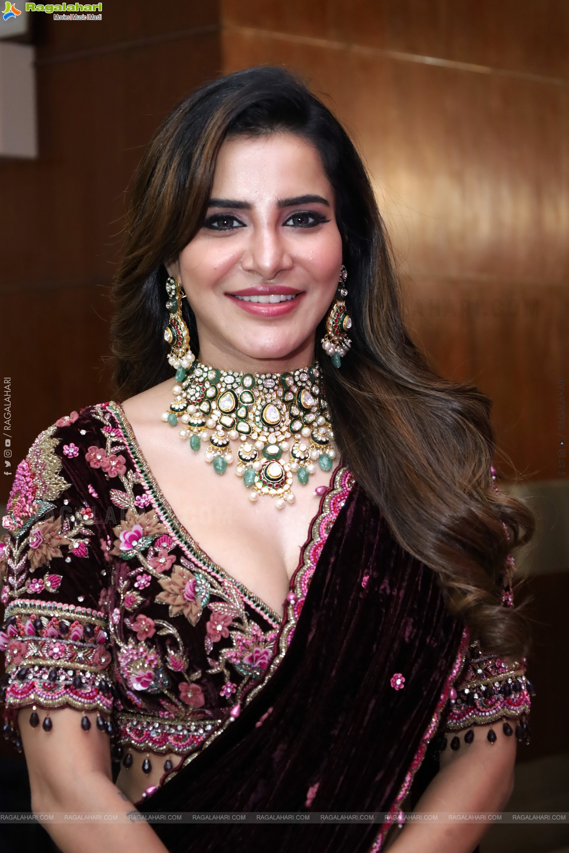 Ashu Reddy at Hi Life Brides Exhibition Launch, HD Gallery