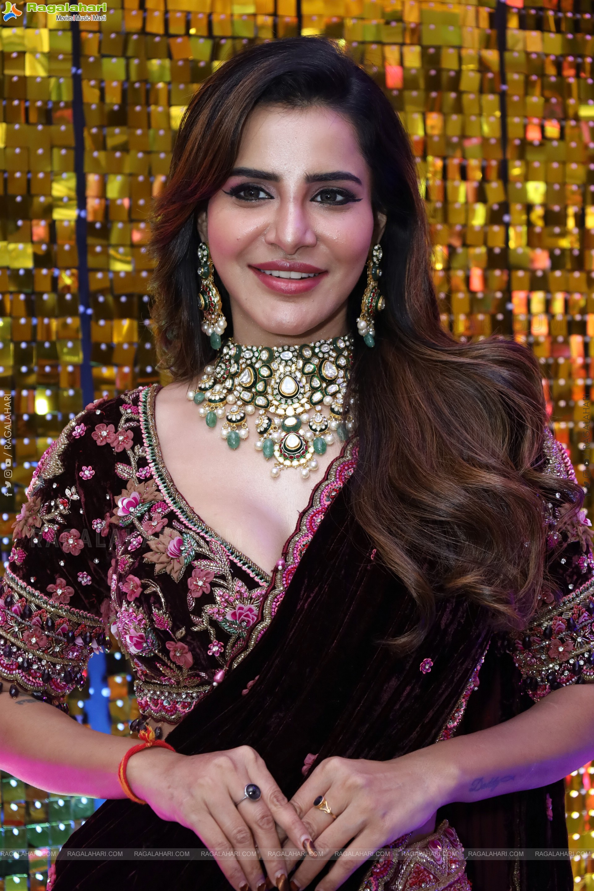 Ashu Reddy at Hi Life Brides Exhibition Launch, HD Gallery