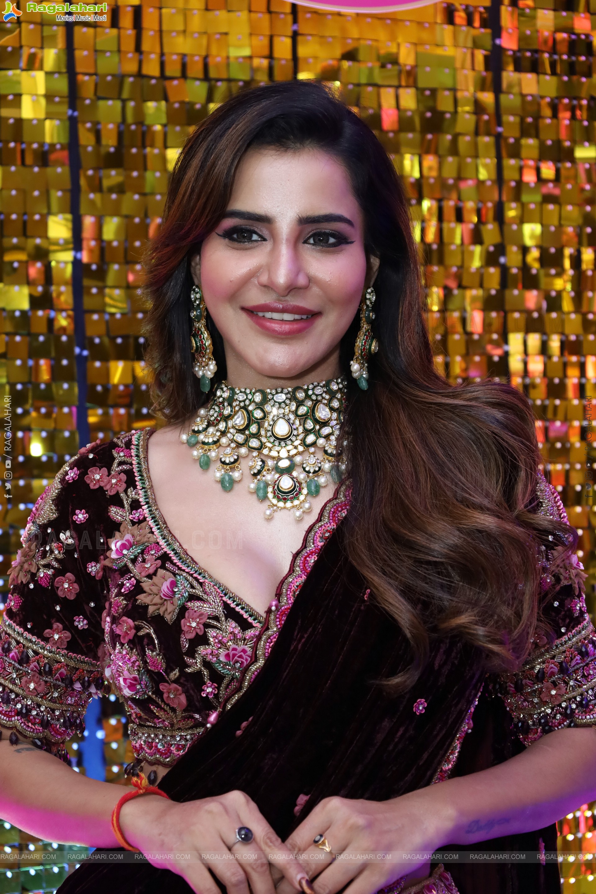 Ashu Reddy at Hi Life Brides Exhibition Launch, HD Gallery