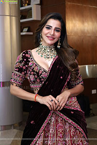 Ashu Reddy at Hi Life Brides Exhibition Launch, HD Gallery