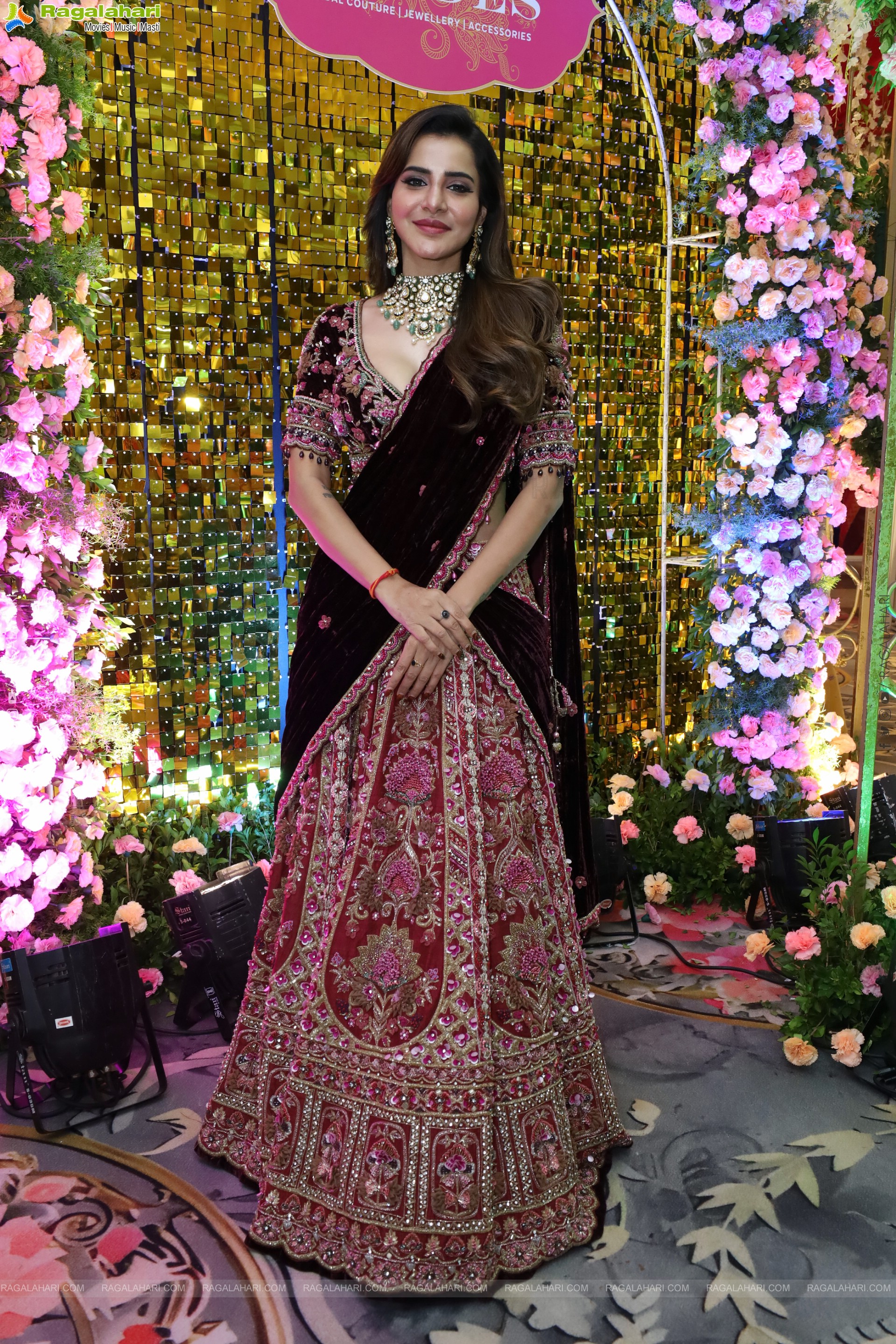 Ashu Reddy at Hi Life Brides Exhibition Launch, HD Gallery