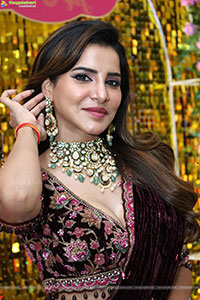 Ashu Reddy at Hi Life Brides Exhibition Launch, HD Gallery
