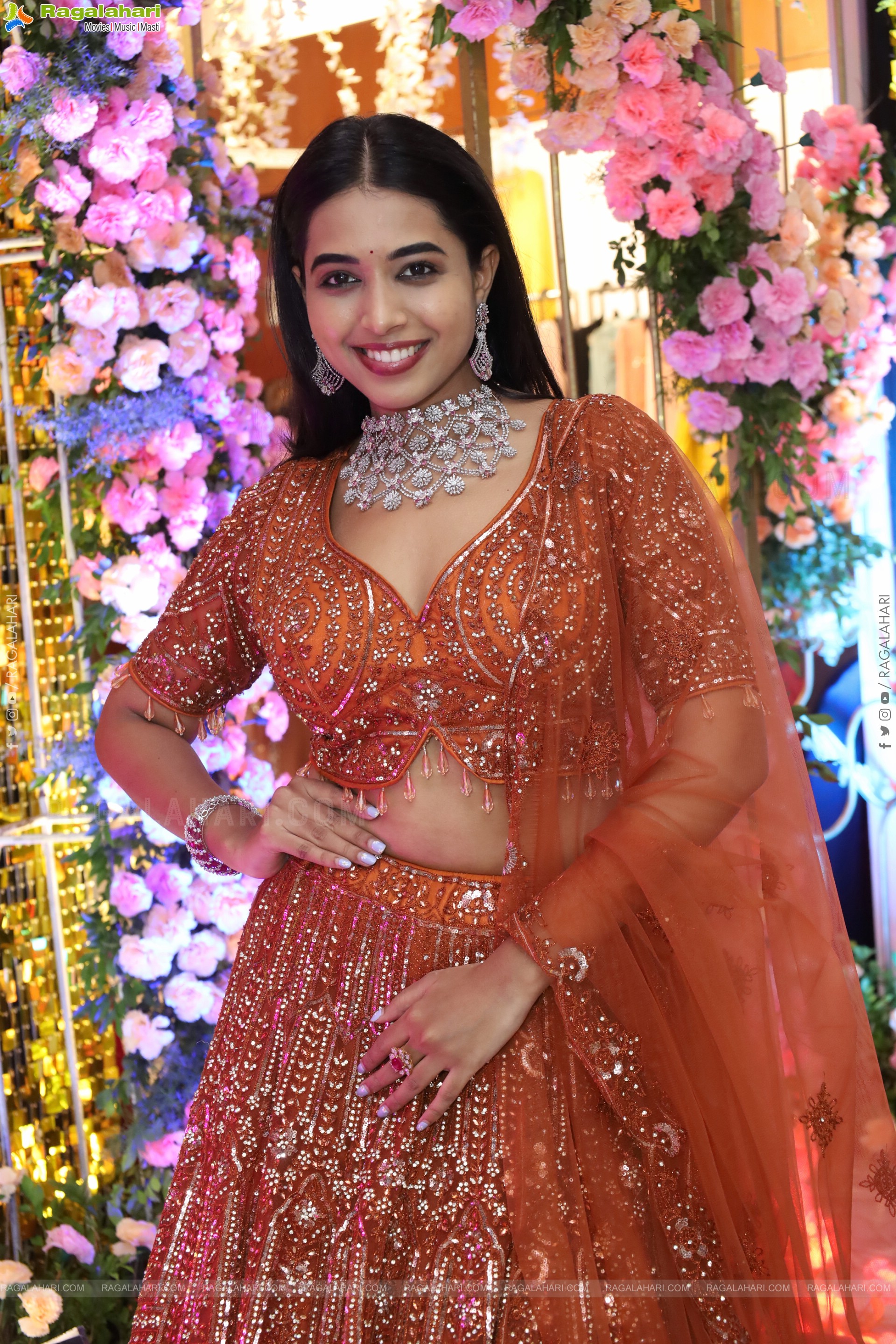 Krithika Poses with Designer Jewellery, HD Gallery