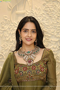 Malvi Malhotra stills in Green Designer Dress, HD Gallery
