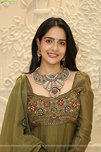 Malvi Malhotra stills in Green Designer Dress, HD Gallery
