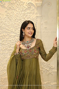 Malvi Malhotra stills in Green Designer Dress, HD Gallery