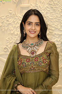 Malvi Malhotra stills in Green Designer Dress, HD Gallery