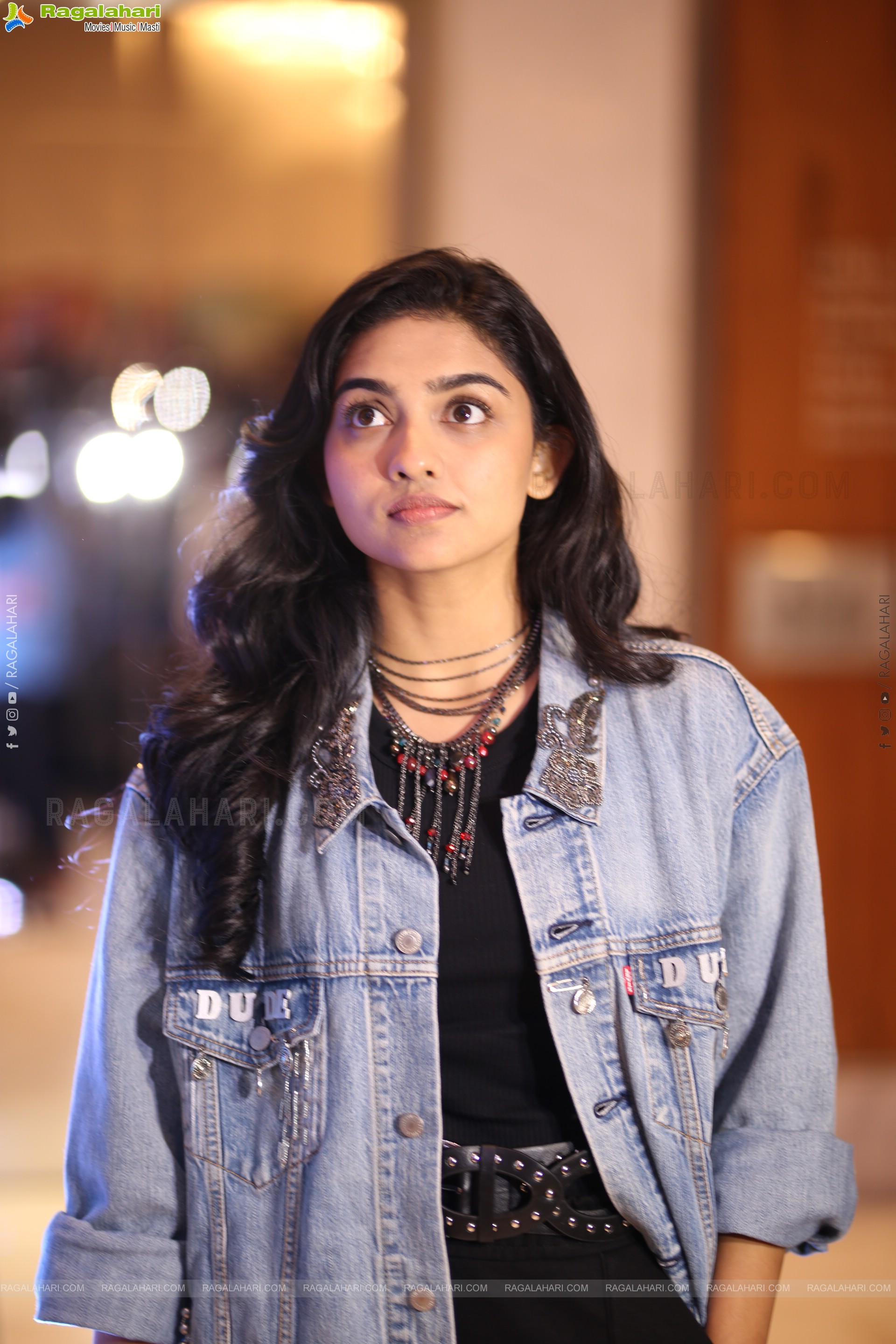 Mamitha Baiju at Dude Pre Release Event, HD Gallery