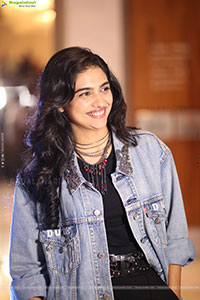 Mamitha Baiju at Dude Pre Release Event, HD Gallery