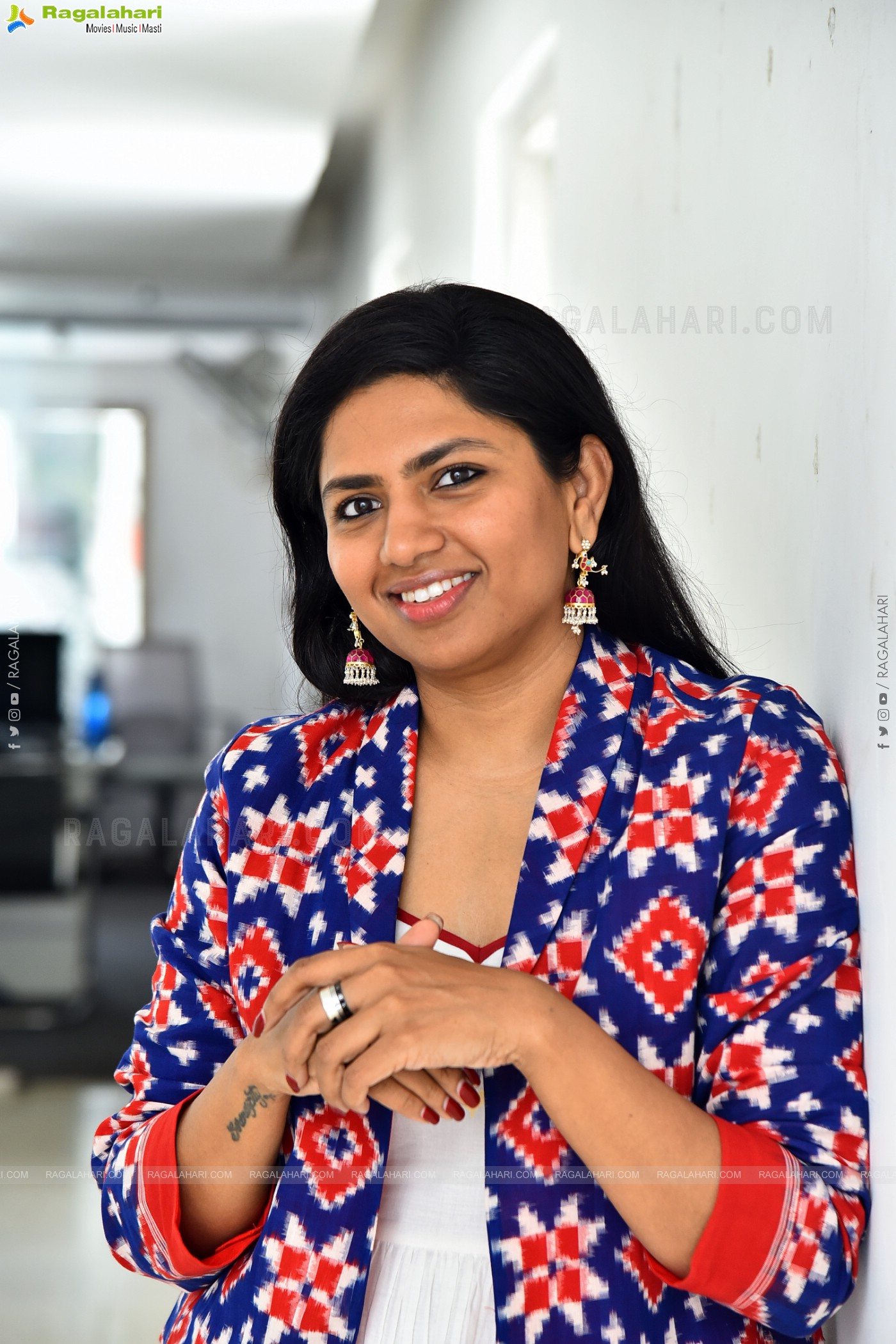 Director Neeraja Kona at Telusu Kada Movie Interview, HD Gallery