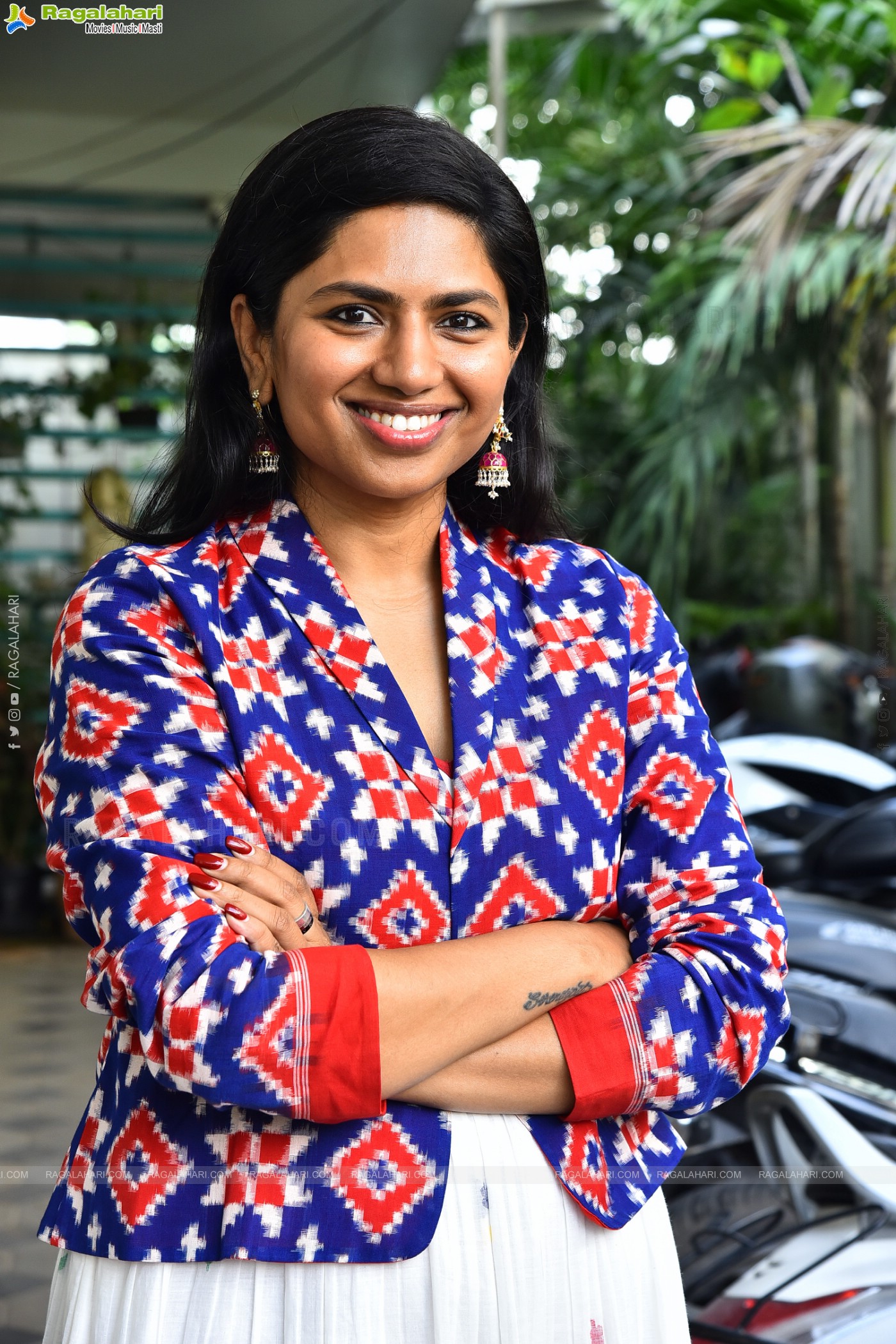 Director Neeraja Kona at Telusu Kada Movie Interview, HD Gallery