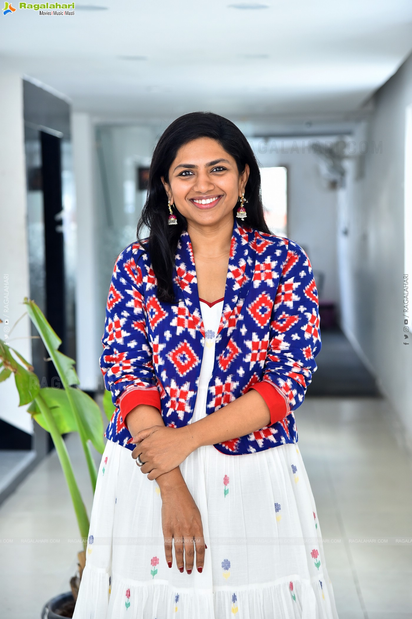 Director Neeraja Kona at Telusu Kada Movie Interview, HD Gallery