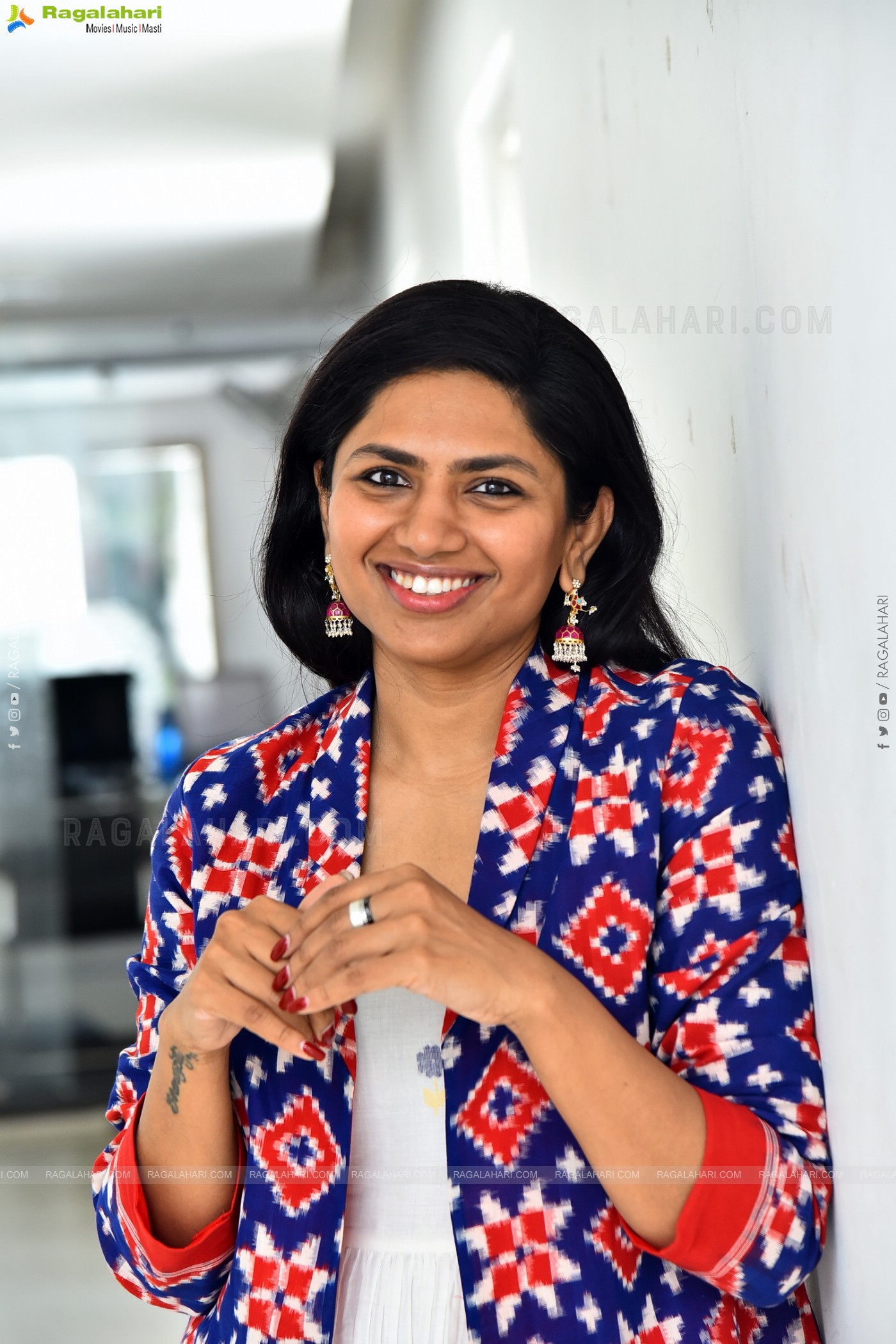 Director Neeraja Kona at Telusu Kada Movie Interview, HD Gallery