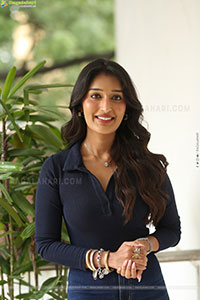 Niharika NM at Mithra Mandali Movie Interview, HD Gallery 