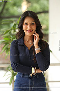 Niharika NM at Mithra Mandali Movie Interview, HD Gallery 