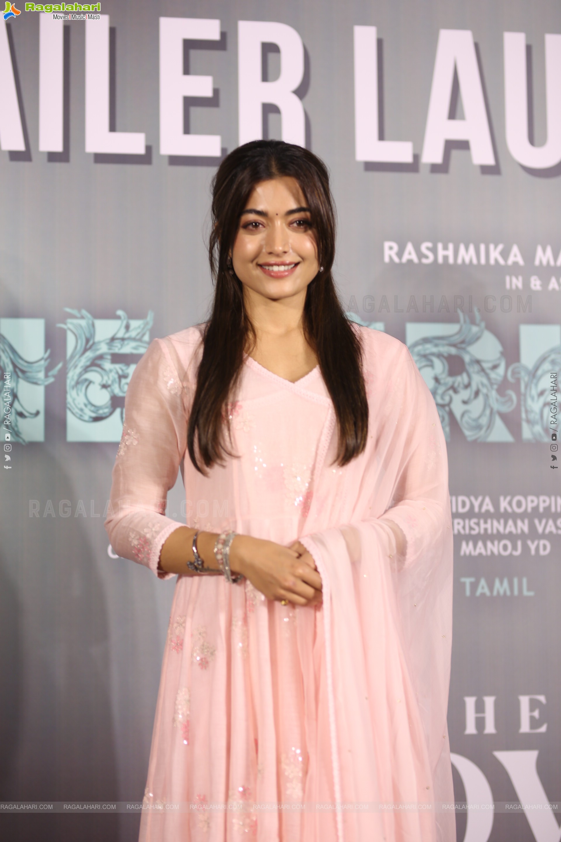 Rashmika Mandanna at The Girlfriend Movie Trailer Launch, HD Gallery