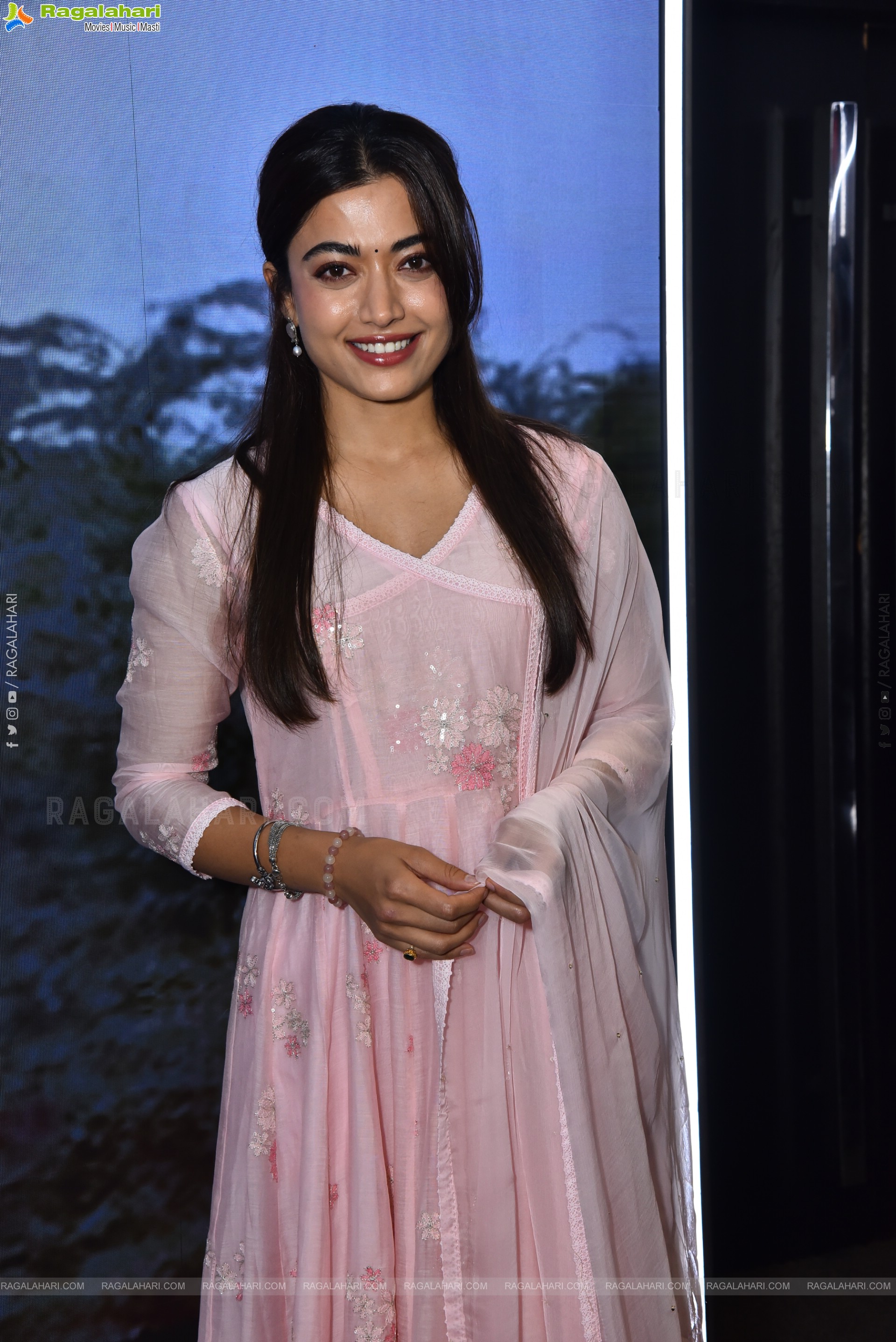 Rashmika Mandanna at The Girlfriend Movie Trailer Launch, HD Gallery