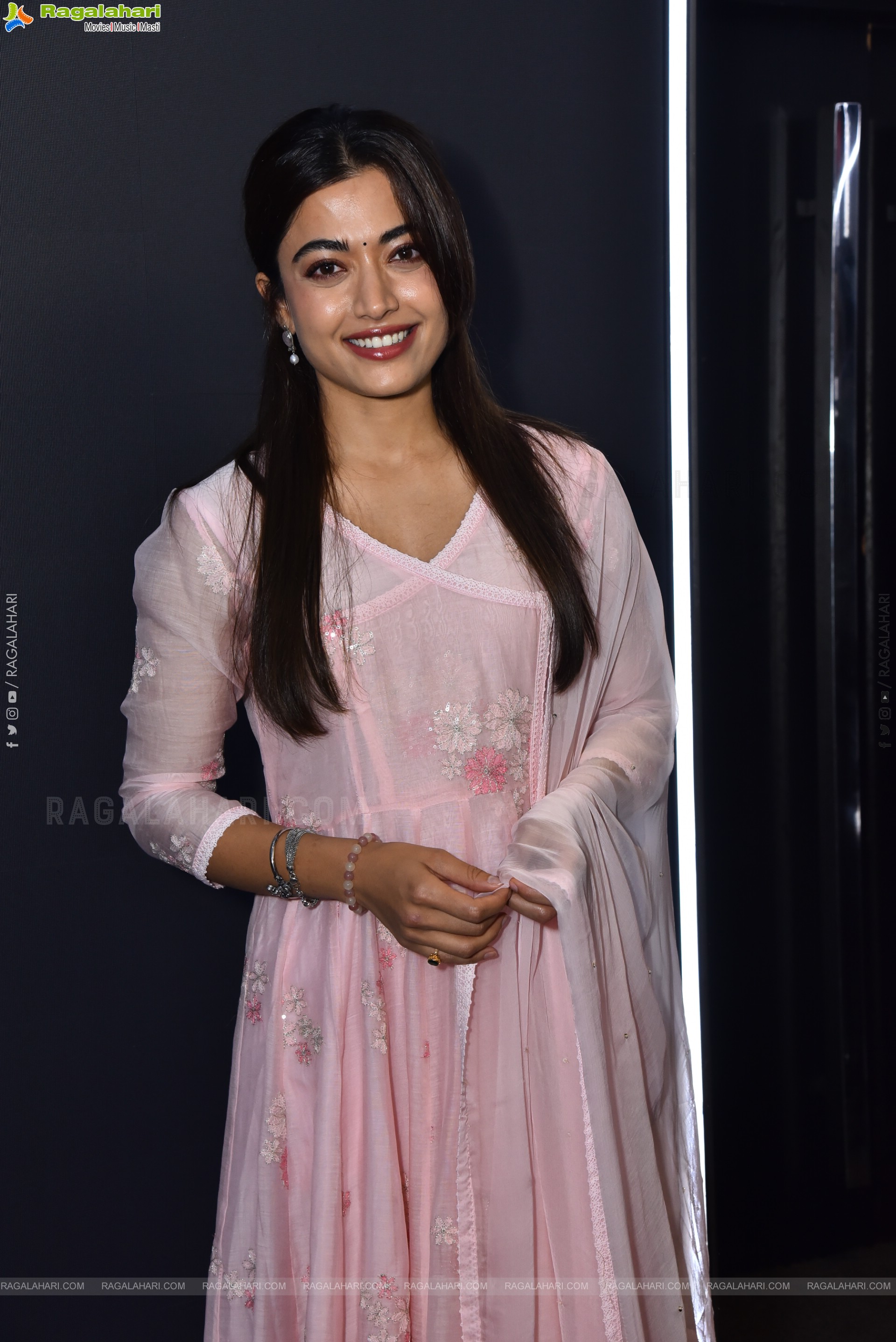 Rashmika Mandanna at The Girlfriend Movie Trailer Launch, HD Gallery