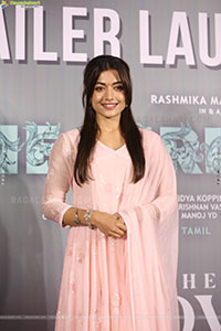 Rashmika Mandanna at The Girlfriend Movie Trailer Launch