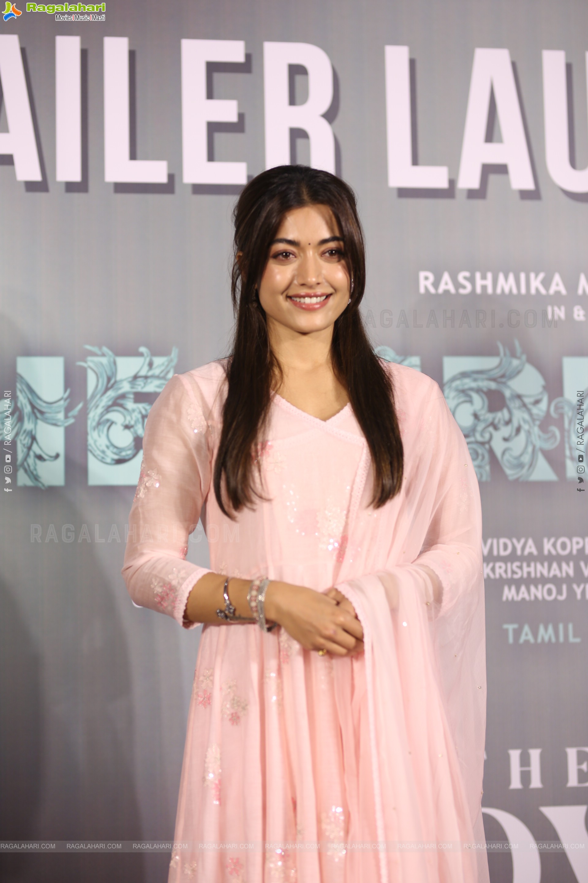 Rashmika Mandanna at The Girlfriend Movie Trailer Launch, HD Gallery