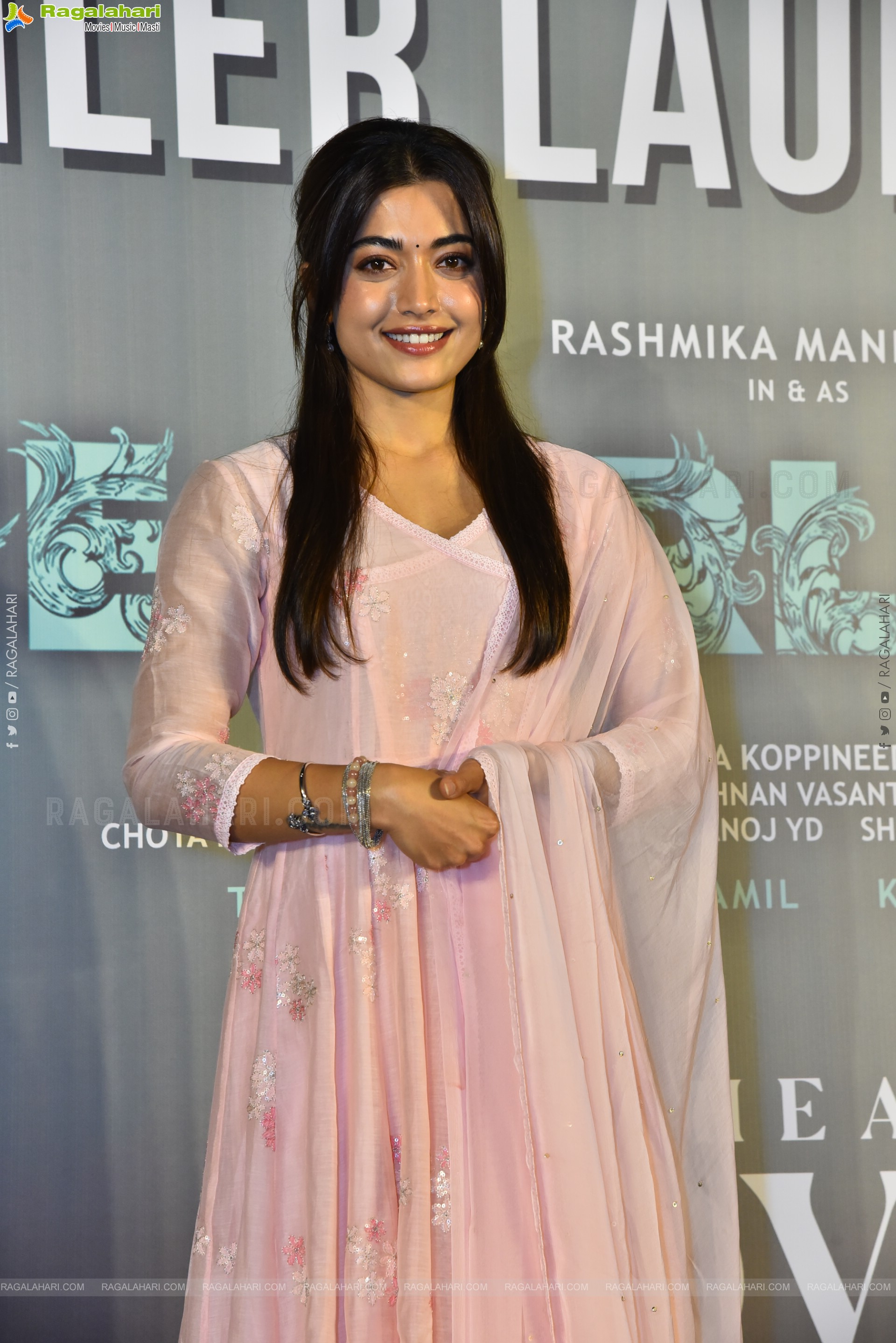 Rashmika Mandanna at The Girlfriend Movie Trailer Launch, HD Gallery