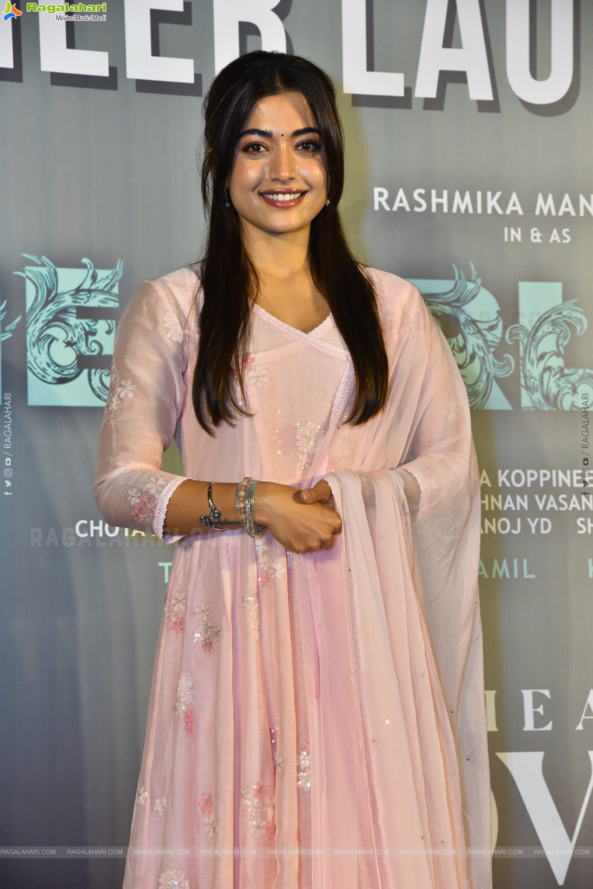 Rashmika Mandanna at The Girlfriend Movie Trailer Launch, HD Gallery