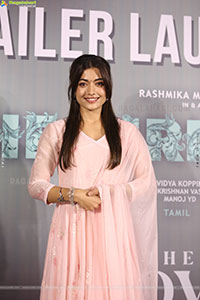 Rashmika Mandanna at The Girlfriend Movie Trailer Launch