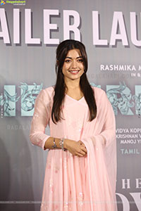 Rashmika Mandanna at The Girlfriend Movie Trailer Launch