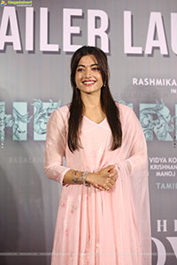 Rashmika Mandanna at The Girlfriend Movie Trailer Launch