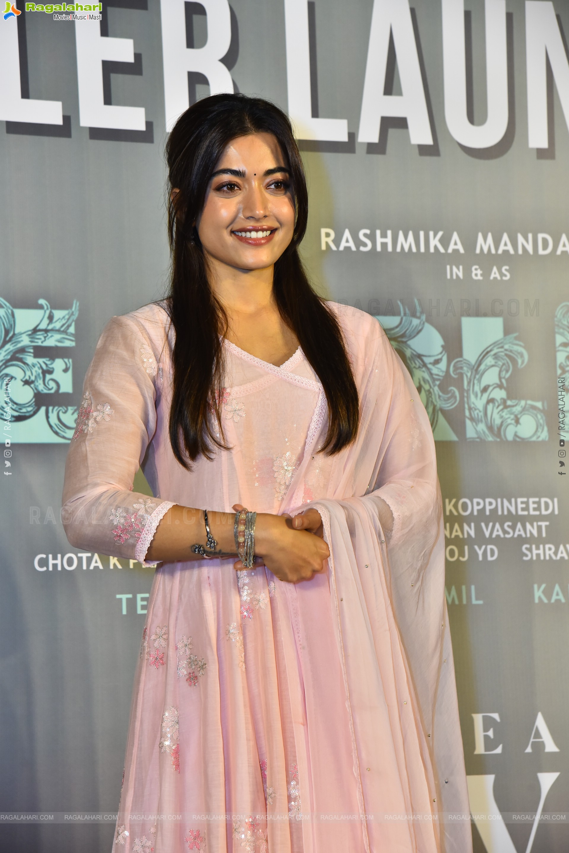 Rashmika Mandanna at The Girlfriend Movie Trailer Launch, HD Gallery