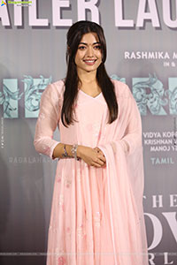 Rashmika Mandanna at The Girlfriend Movie Trailer Launch