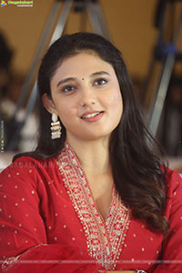 Ritika Nayak at Mirai Movie Brahmand Blockbuster Meet
