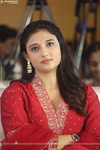 Ritika Nayak at Mirai Movie Brahmand Blockbuster Meet
