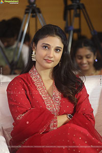 Ritika Nayak at Mirai Movie Brahmand Blockbuster Meet