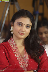 Ritika Nayak at Mirai Movie Brahmand Blockbuster Meet