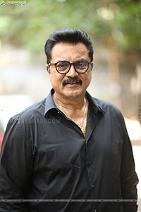 Actor Sarathkumar at Dude Movie Interview, HD Gallery