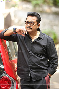 Actor Sarathkumar at Dude Movie Interview, HD Gallery