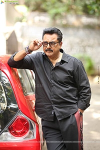 Actor Sarathkumar at Dude Movie Interview, HD Gallery