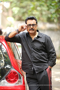 Actor Sarathkumar at Dude Movie Interview, HD Gallery