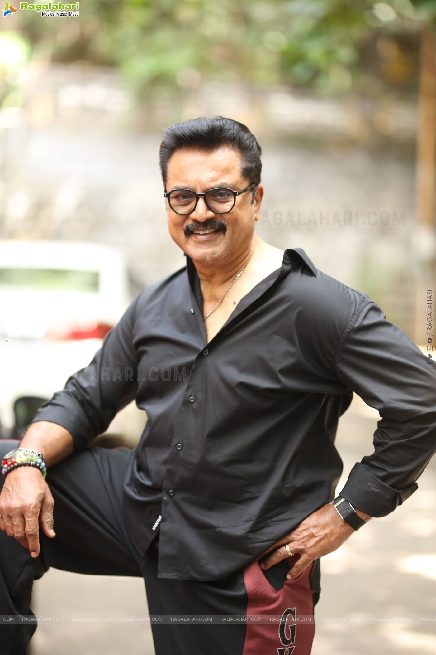 Actor Sarathkumar at Dude Movie Interview, HD Gallery