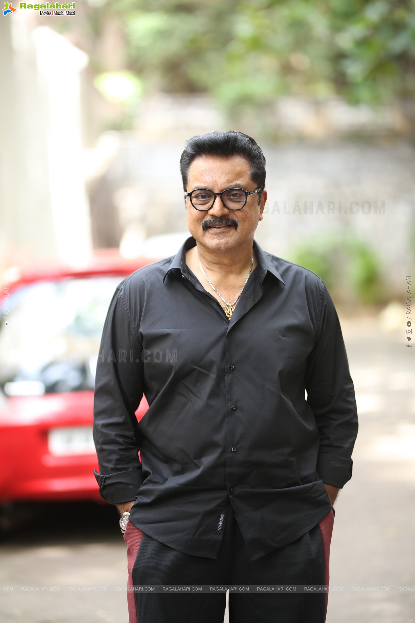 Actor Sarathkumar at Dude Movie Interview, HD Gallery