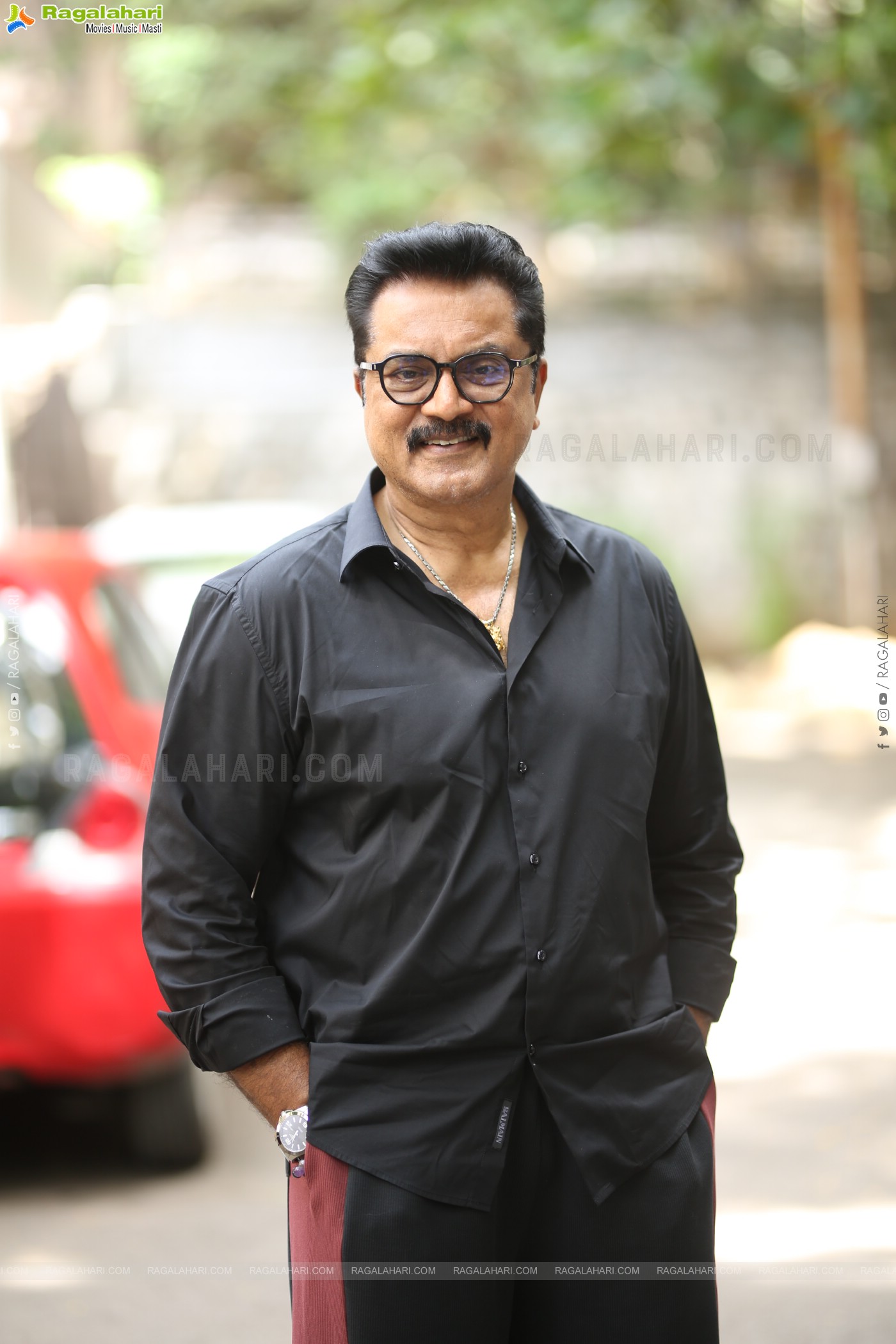 Actor Sarathkumar at Dude Movie Interview, HD Gallery