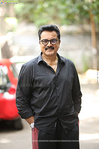 Actor Sarathkumar at Dude Movie Interview, HD Gallery