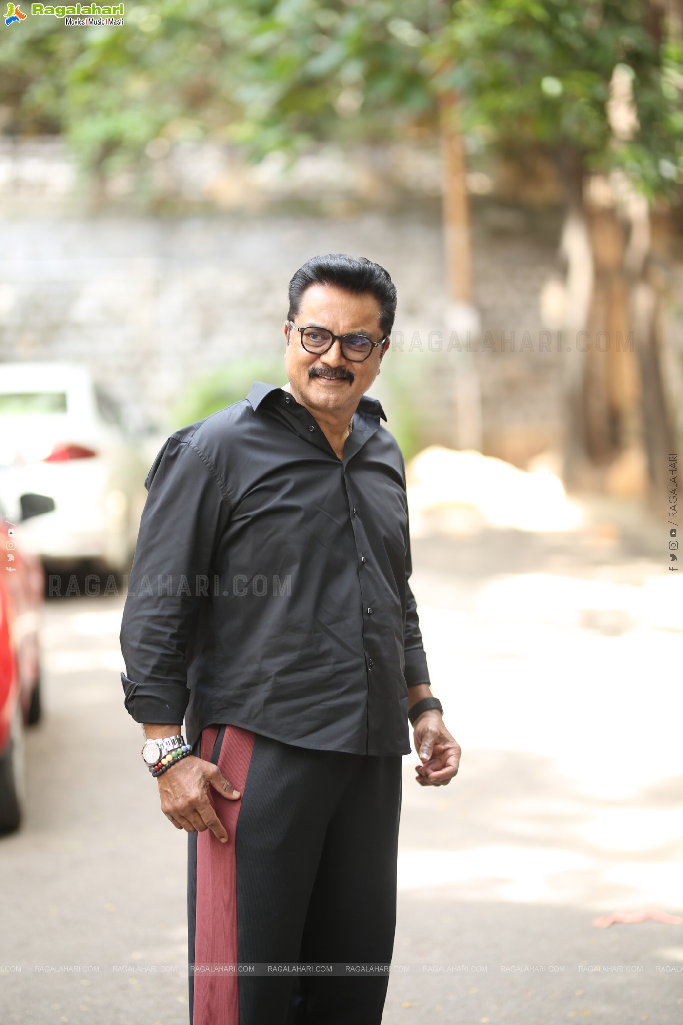 Actor Sarathkumar at Dude Movie Interview, HD Gallery