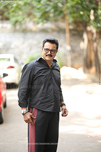 Actor Sarathkumar at Dude Movie Interview, HD Gallery