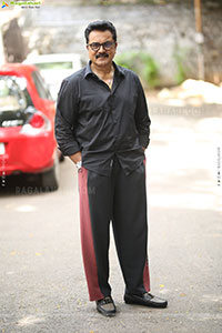 Actor Sarathkumar at Dude Movie Interview, HD Gallery