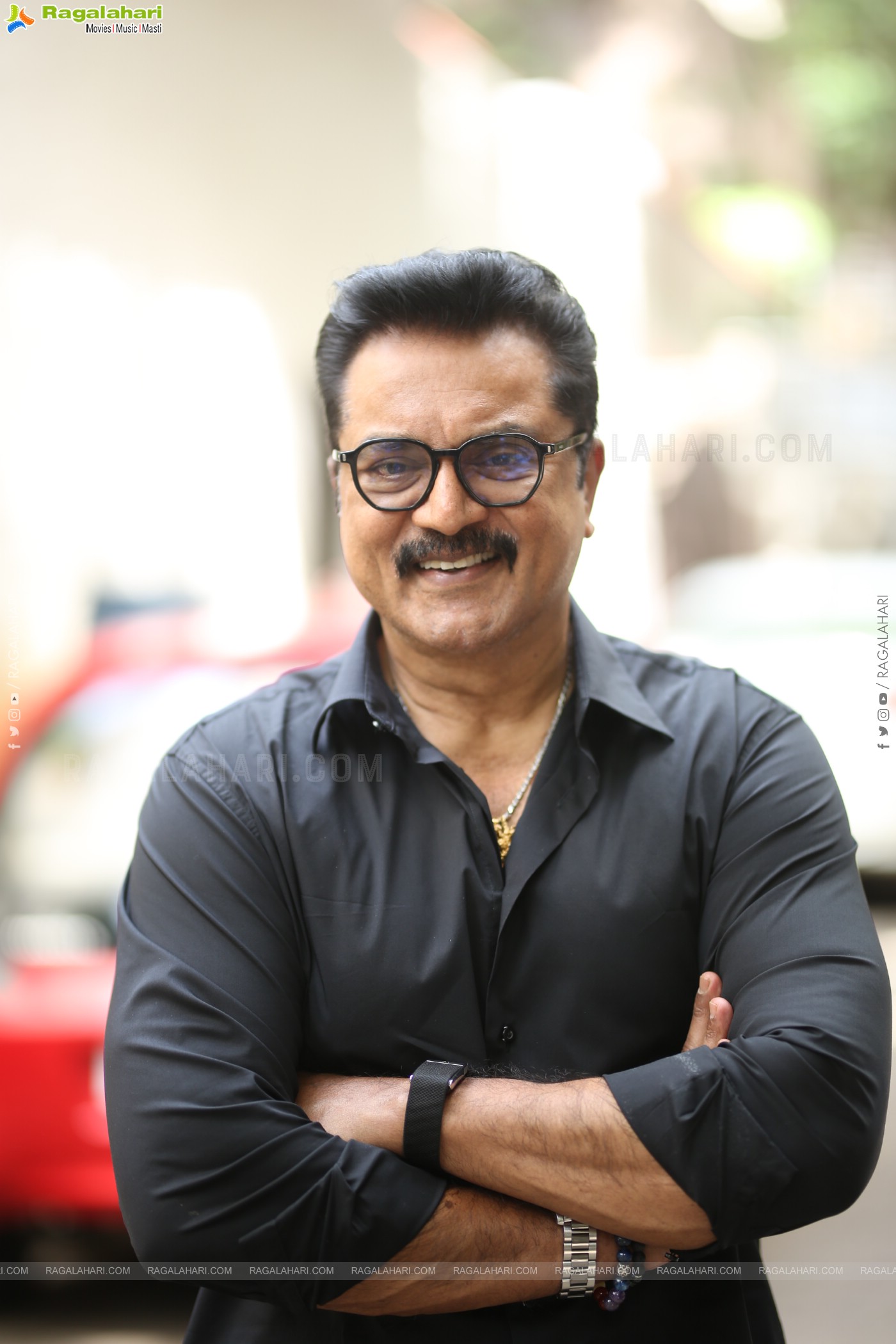 Actor Sarathkumar at Dude Movie Interview, HD Gallery