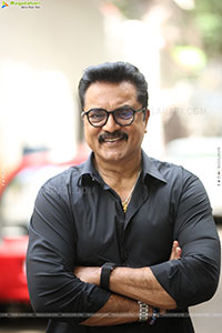 Actor Sarathkumar at Dude Movie Interview, HD Gallery