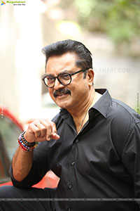 Actor Sarathkumar at Dude Movie Interview, HD Gallery