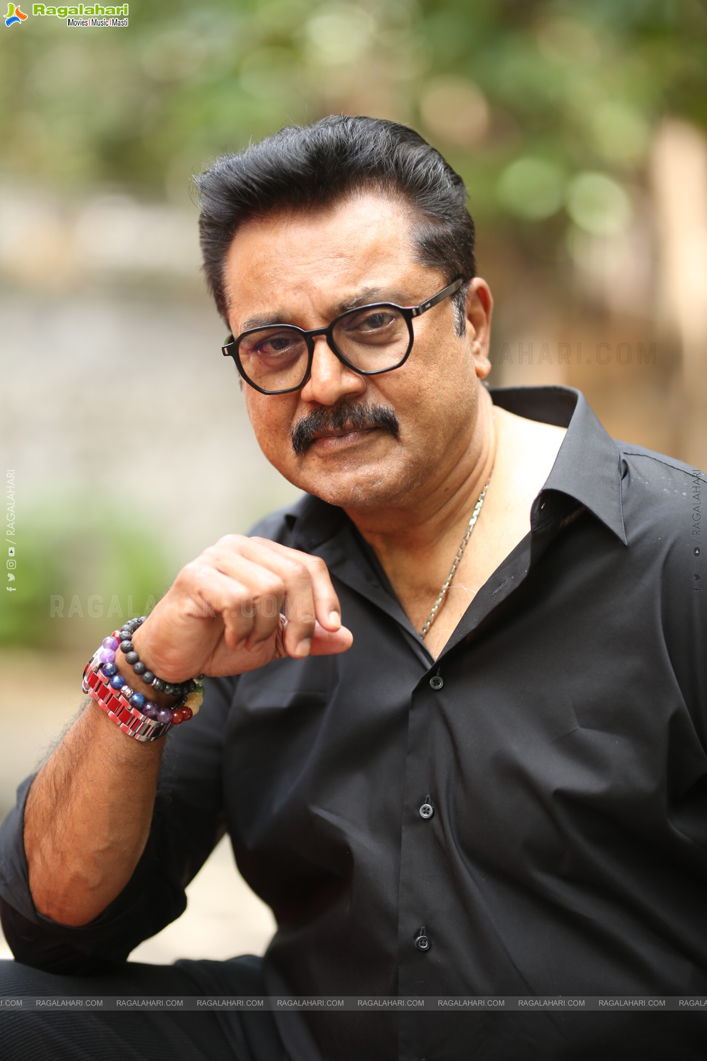 Actor Sarathkumar at Dude Movie Interview, HD Gallery